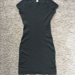 Dark Grey Bodycon Dress